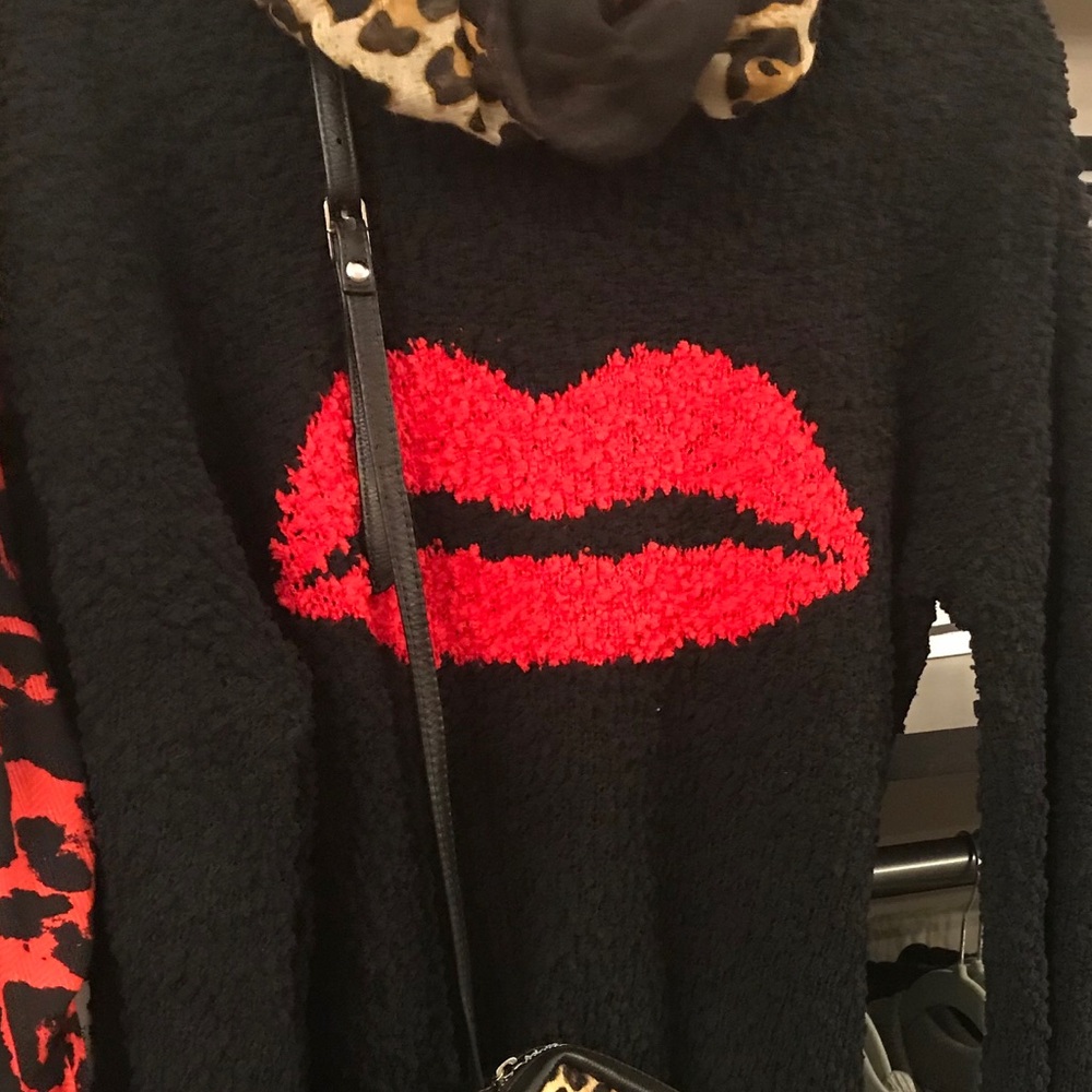 Pol Kiss Sweater Black Only